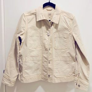 Gap ivory jean jacket